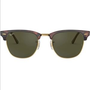 Womens Clubmaster RayBan sunglasses